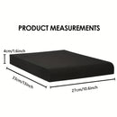 Almohadillas de aislamiento para monitores de estudio, aptas para altavoces de 16.51 a 20.32 cm, almohadillas de aislamiento para altavoces grandes que se adaptan a la mayoría de los escritorios, espuma de aislamiento acústico de alta densidad, soporte d