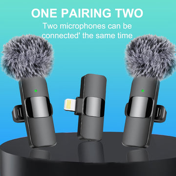 Microfono sin varillas de Solapa con Clip para iPhone, iPad y Android USB-C, Grabación de Audio y Video, Transmisión en Vivo e Entrevistas, Plug and Play