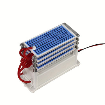 1pc Generador de Ozono de 220V 6000MG/H, con Construcción de Cerámica y Metal, Fuente de Alimentación de Alto Voltaje Compatible, sin Requerimiento de Electricidad para Pieza de Repuesto de Purificador de Aire