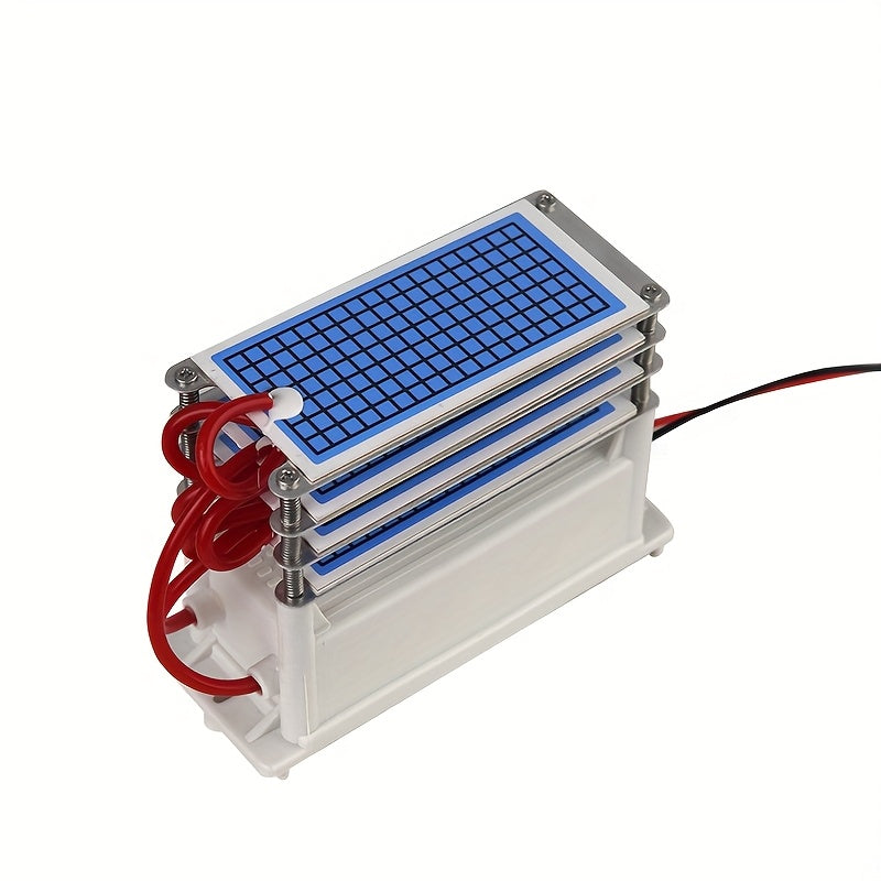 1pc Generador de Ozono de 220V 6000MG/H, con Construcción de Cerámica y Metal, Fuente de Alimentación de Alto Voltaje Compatible, sin Requerimiento de Electricidad para Pieza de Repuesto de Purificador de Aire