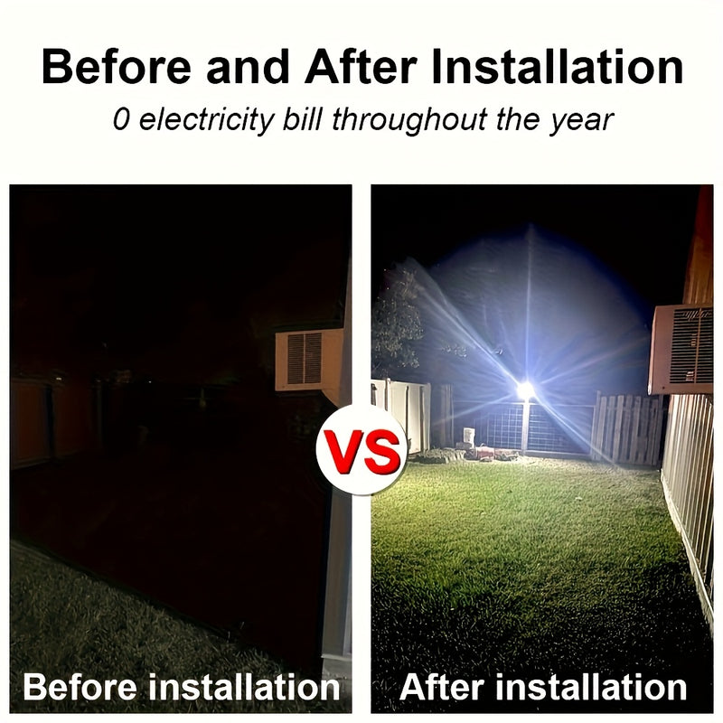 8 piezas Luces de jardín alimentadas por energía solar 108COB, aplique de pared, 3 modos, eficientes en energía, material de plástico, batería de litio, 1200mAh, con control remoto, función de sensor infrarrojo, montaje semi empotrado, desmontable, con h