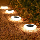 4 luces solares para senderos - Iluminación decorativa para jardines y paisajes al aire libre con hardware de instalación, batería de níquel, control de interruptor, impermeable y eficiente en energía para patios, senderos y características acuáticas, lu