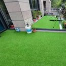 Césped artificial grande para exteriores, 400 cm x 50 cm, apariencia natural, bajo mantenimiento, fácil instalación sin herramientas, decoración duradera para todas las estaciones, ideal para jardín, patio, bodas y áreas de juego, uso en interiores y ext