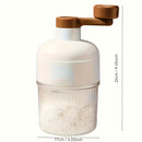 Maquinilla Portátil de Hielo Redondo Manual - Sin Pilas Necesarias, Fácil de Usar y Rápida en el Afeitado del Hielo, Diseño Duradero para Hogar, Fiestas, Postres, Piruletas y Uso Comercial