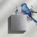 Calcomanía decorativa de pájaro azul de la suerte, diseño moderno para pared, habitación, entrada, decoración del hogar
