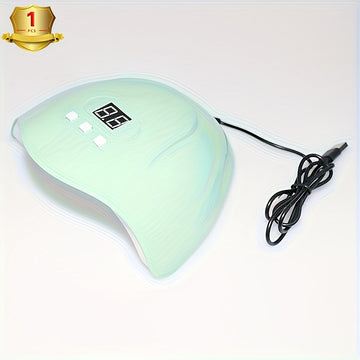 1 lámpara profesional para manicura con temporizador digital y sensor inteligente, el regalo perfecto para mujeres