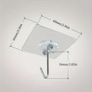 10pcs Ganchos de Pared de Fácil Instalación Sin Daño - Autoadhesivos, Ganchos de Plástico Sin Perforación para Llaves, Sombreros, Toallas - Perfectos para Baño, Dormitorio, Oficina, Almacenamiento de Cocina, Ganchos de Utilidad