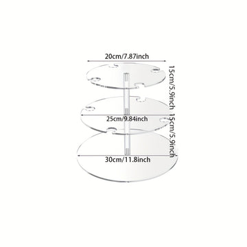 Soporte de champán de acrílico moderno y lujoso, con capacidad para martinis y margaritas, soporte de copas de cóctel, estante de bebidas escalonado multifuncional, adecuado para bodas, bares y reuniones de fiesta.