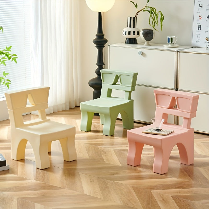 Juego de Mesa y Silla para Niños con Respaldo, Banco de Plástico de Alta Calidad, Popular Set de Jardín Infantil, Taburete Exterior