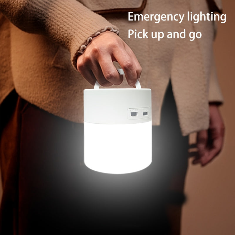 Luz de noche universal moderna, luz táctil ajustable con batería de litio recargable, luz de mesa de pie para dormitorio, alimentada por USB, material de plástico, acabado cepillado
