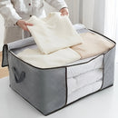 Bolsa de Almacenamiento Plegable de Tamaño Extra Grande - Organizador de Tela Duradero para Ropa, Mantas y Más - Ideal para Dormitorios, Residencias Estudiantiles y Viajes