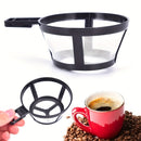 Filtro reutilizable para café y té - Malla de nylon duradera, diseño fácil de limpiar para prensa francesa, café de vertido y máquinas de espresso - Accesorio de preparación de alta calidad