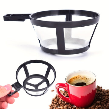 Filtro reutilizable para café y té - Malla de nylon duradera, diseño fácil de limpiar para prensa francesa, café de vertido y máquinas de espresso - Accesorio de preparación de alta calidad