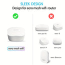 Soporte de montaje en pared solo funciona con los routers del sistema WiFi Eero Mesh, ideal para almacenar cables de alimentación y enchufes del host