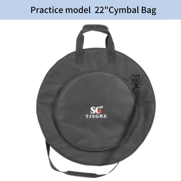 Una nueva bolsa de cimbales de 22 pulgadas, diseñada para profesionales y principiantes, puede contener hasta 7 cimbales, lo que la hace conveniente para todos los músicos que la llevan durante los espectáculos.