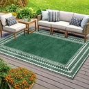 Tapete de poliéster lavable en máquina de 851 gramos/metro cuadrado, decoración de balcón y patio floral, tapete de crema francesa de baja pila, resaltante y brillante, ideal para acampar, tapete de terciopelo ultra-suave antideslizante, lavable en máqui