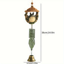 Campanas de viento de resina clásicas, artesanía en cobre para decoración del hogar y regalos de cumpleaños para estudiantes