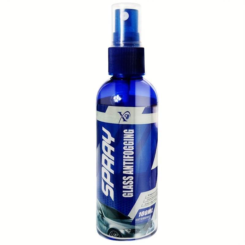 Espray anti-neblina de vidrio de 45 días de duración, a prueba de neblina, para ventanas de automóvil y cascos - Fácil de aplicar, mejora la visión clara para parabrisas y vidrio interior, visibilidad interior | Aplicación fácil | Espray de larga duració