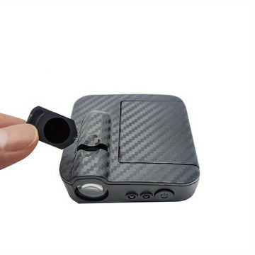 4 piezas/juego Mini luz de seguridad para puerta de coche LED, lámpara de seguridad anti-collisiones con patrones de alas creativos, accesorios para automóviles, decoraciones, sin batería.