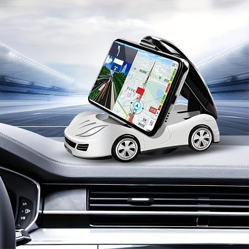 Car Model Phone Stand Bracket Foldable Car Dashboard Phone Holder 360° Rotation Universal Mobile Phone Holder Car Accessories,Car Phone Holder,Foldable Car Phone Mount Silicone Car Pad Mat for Various Car Dashboards Phone Holder can 360 °Rotating and All
