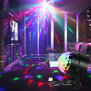 Luz LED para escenario, bola disco RGB con control remoto, 7 modos, ideal para fiestas en casa, bares, karaoke, bodas y más