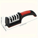 Afila Cuchillos ProSharp Grado 4/3 con Piedras de Afilar de Tungsteno y Diamante Cerámico - Afilador Manual para Cocina, No Eléctrico, para Todo Tipo de Cuchillos