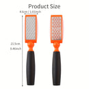 CANVALITE Lima de Pies Manual/Eléctrica de Doble Cara - Acero Inoxidable con Superficie de Pulido Dual, para Hogar y Salón, Herramienta de Pedicura, Diseño Ergonómico y Construcción Duradera