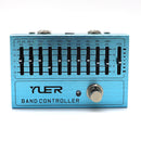 Pedal de Ecualizador de 10 Bandas para Guitarra y Bajo con True Bypass, Efectos de 31.25Hz a 16kHz