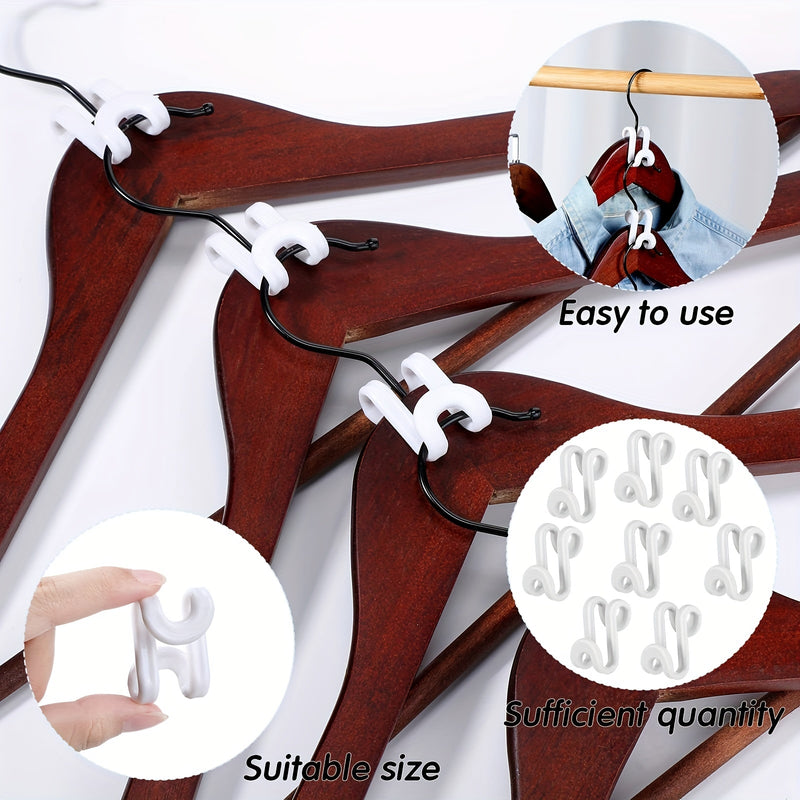20 Ganchos Para Colgar Ropa, Ganchos Mágicos Para Colgar, Ganchos De Conexión En Cascada Para Trabajo Pesado, Clips Extensores Para Colgar Que Ahorran Espacio Para Ropa Para Armario Organizador