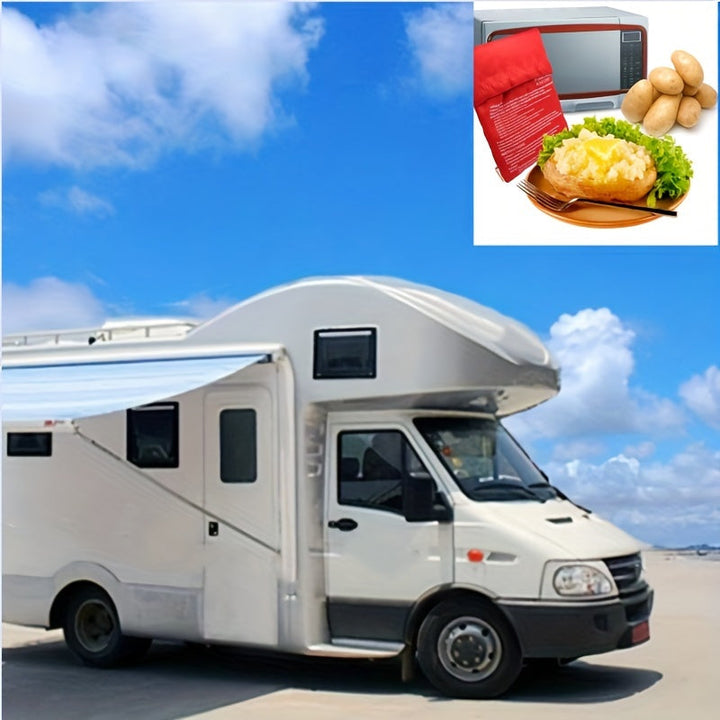 Bolsa De Cocción De Patatas En Horno De Microondas, Cocción Perfecta En Cualquier Momento Y Lugar