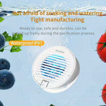 Maquinaria de Lavado de Verduras, Limpiador Automático de Frutas y Verduras para Uso Doméstico