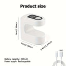 Lámpara de uñas portátil mini con pantalla de visualización digital, lámpara de endurecimiento de gel poliéster recargable por USB para uñas de gel, adecuada para uso en casa y salón.