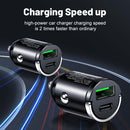Un cargador de teléfono para coche de carga rápida con USB y tipo C, que incluye tipo C QC3.0 a 100W, es una elección ideal de regalo para 11 días festivos diferentes.