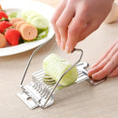 Utensilios de cocina de acero inoxidable para el hogar, rebanador de huevos, cortador de huevos, utensilios de cocina