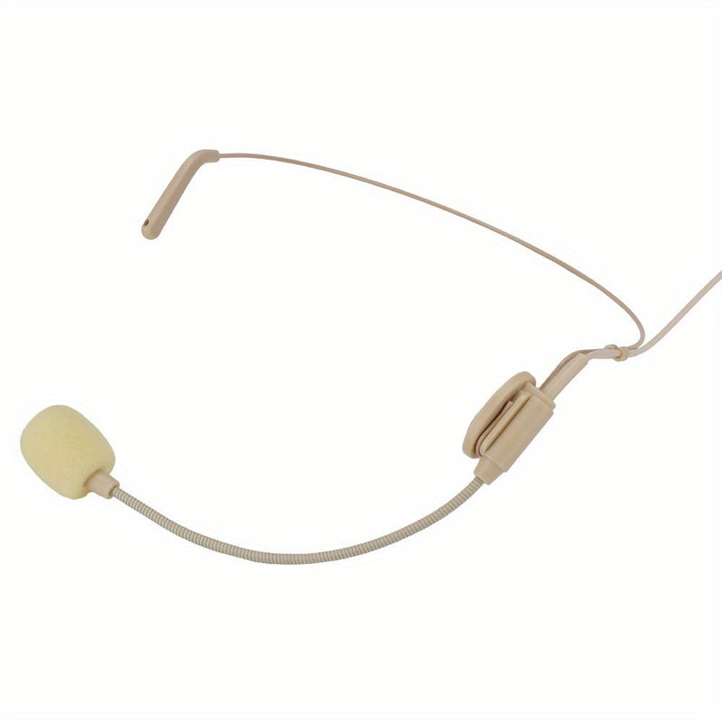LMBGM 3Pin Mini XLR Jack Plug & Play Flexible Gooseneck Micrófono Conectado - Cancelación de Ruido, Bajo Retardo para Deportes y Grabación de Estudio, Material ABS, Diseño Compacto con Micrófono en el Bolsillo, Grabación de Estudio|Auriculares Compactos|