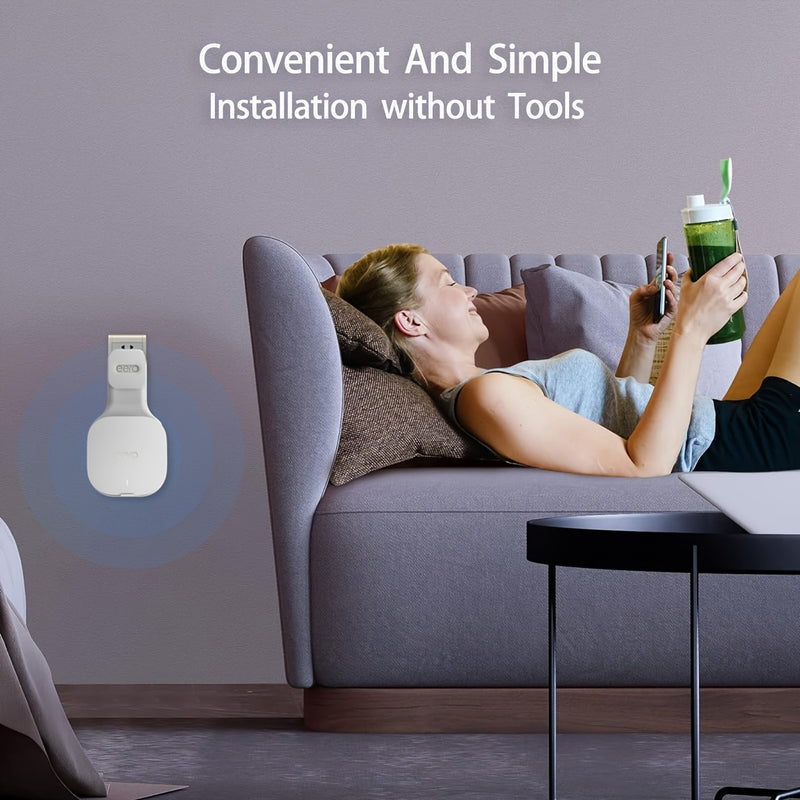 Soporte de montaje en pared solo funciona con los routers del sistema WiFi Eero Mesh, ideal para almacenar cables de alimentación y enchufes del host