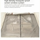Tienda de Campaña para 8 Personas con Toldo - Montaje Rápido, Mosquitera, A Prueba de Viento, Todo-Tiempo, Beige, Protección UV, Sombra de Múltiples Bandas, Tela Oxford Duradera, Perfecta para Aventuras al Aire Libre, Accesorios para Campistas