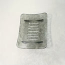 1 pieza Jabonera de plástico con drenaje, caja de almacenamiento de jabón para el hogar sin perforaciones, accesorios creativos para el baño y la cocina.