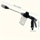 Lavadora de alta presión Lightning | Pistola de agua portátil, fuerza de pulverización 2x más fuerte, fácil de usar para mujeres/ancianos, mango antideslizante, ideal para lavado de autos y riego de plantas, herramienta de riego de plantas | Mango ergonó