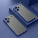 Redmi Note 13 Pro Plus con Material Antigolpes - Parachoques de TPU, Cubierta Transparente de PC Duro, Bordes Elevados, Excelente Efecto de Absorción de Impactos