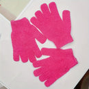 Guantes exfoliantes para baño, manoplas de baño doble cara para exfoliación, masaje y limpieza corporal, accesorios de baño