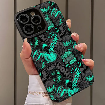Fundas para teléfono con patrón de chico anime de dibujos animados para iPhone 15/15Plus/15Pro/15ProMax, iPhone 14/14Plus/14Pro/14ProMax, iPhone 13/13Pro/13ProMax, iPhone 12/12Pro/12ProMax, iPhone 11/11pro/11Pro Max/iPhone 7/8/iPhone x/xs Resistente al p