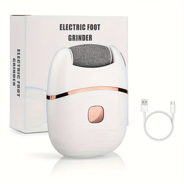 1pc Removedor de Pies Eléctrico, 5 Cabezales Intercambiables, Carga USB, Adecuado para Adultos, Herramienta de Pedicura para el Hogar y Viaje y Regalo Perfecto