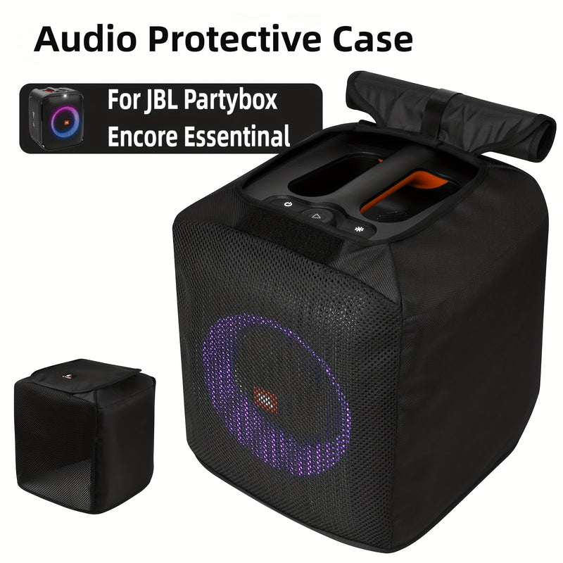 Fundas de Protección Completa de Tela para Altavoz Portátil Todo en Uno para PartyBox Encore Essentinal, Cubierta Protectora Antideslizante de Malla para Altavoz PartyBox Encore Essentinal