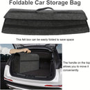 Caja de almacenamiento para maletero de coche, caja de almacenamiento portátil para interior de coche, caja de almacenamiento plegable de tela de lana, contenedor de almacenamiento y organización para vehículos, adecuado para SUV, camiones, furgonetas y