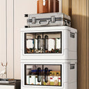 Organizador plegable versátil, ideal para snacks, juguetes, ropa y más, perfecto para cocina, dormitorio, baño y residencias estudiantiles
