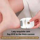 Dispositivo portátil para el cuidado de los pies, recargable por USB con luz LED y 2 cabezales de repuesto, ideal para mantener tus pies suaves y lisos en casa o en movimiento