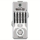 Pedal ecualizador para guitarra/bajo GT/Bass EQ, pedal de 5 bandas con control de nivel maestro para guitarra eléctrica