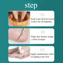 2 Piezas de Herramientas Exfoliantes para Pies de Acero Inoxidable Hipoalergénicas - Eliminador de Piel Muerta Beige con Mangos Ergonómicos para Pies Suaves, Cuidado de Pedicura en Casa