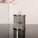 Conjunto de 3 Piezas de Tarros de Vidrio con Diamantes Brillantes para Dulces y Té - Impermeables, Tarros de Almacenamiento Multiusos para Granos de Café, Azúcar y Más, Baúles de Almacenamiento para la Organización del Hogar